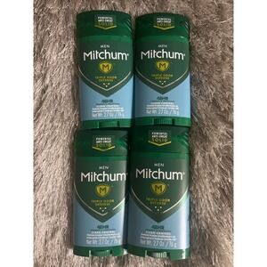 4 Mitchum Men Triple Odor Defense 48HR Antiperspirant Deodorant Clean Control